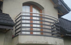 Balustrady stalowe ocynkowane